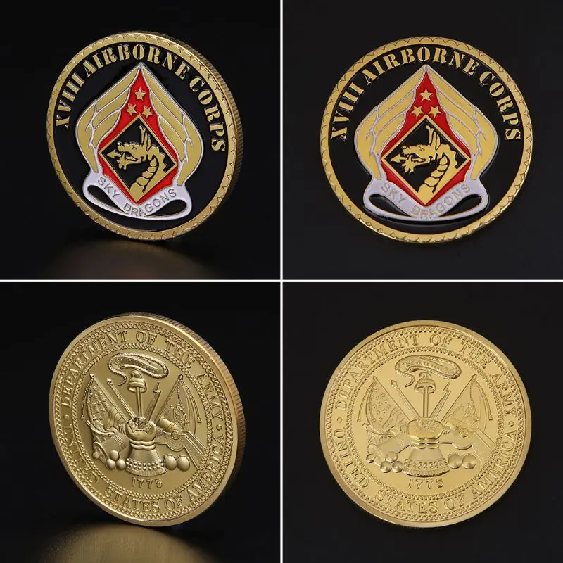 

New Commemorative Coin United States Army Airborne Corps Collection Souvenir Art