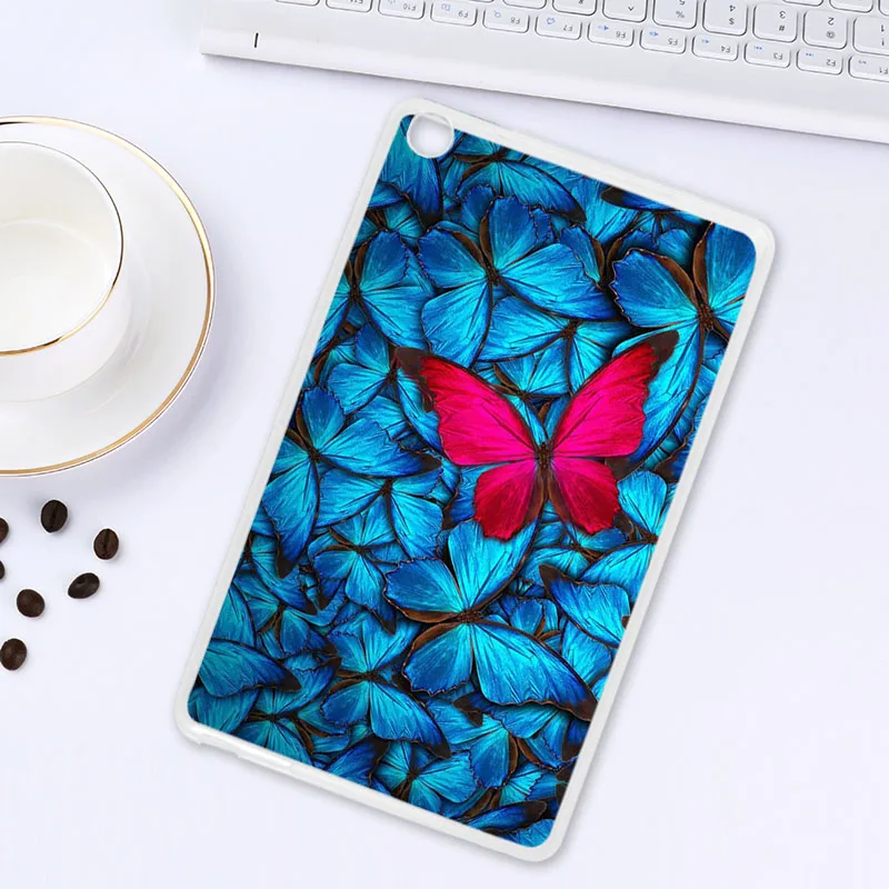 C111 Чехол для huawei Honor Tab 5, 8,0 дюймов, чехол 3D, сделай сам, модная окрашенная Мягкая силиконовая задняя накладка из ТПУ, чехол для планшета, чехол-бампер - Цвет: C111