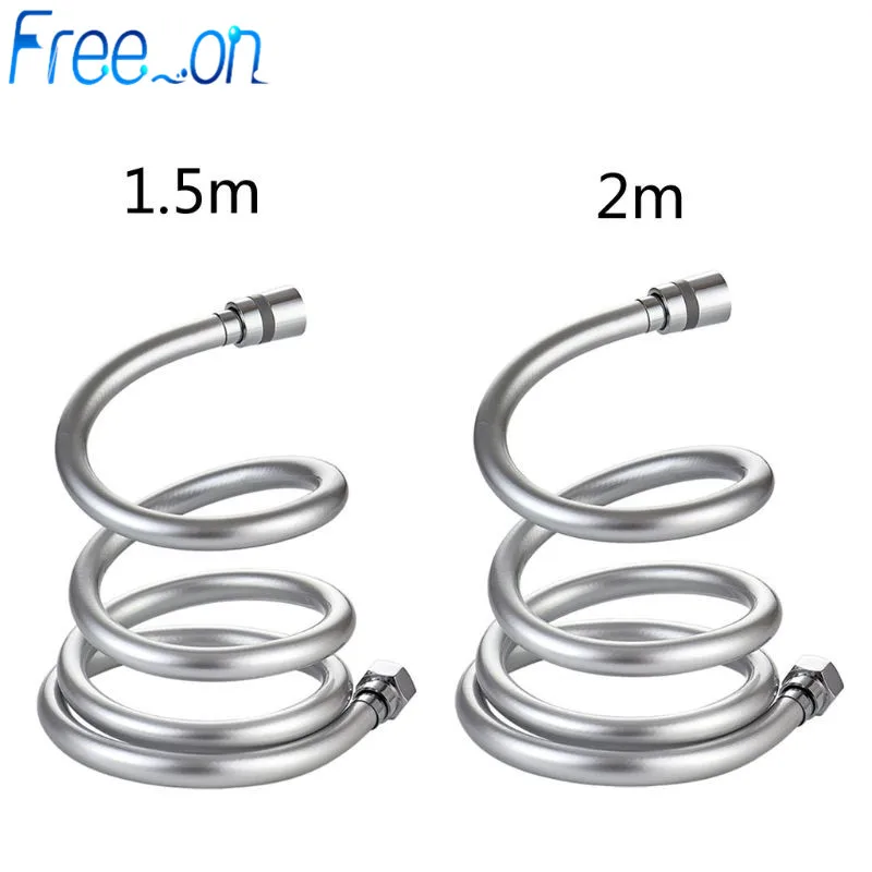 

1.5/2m PVC Smooth Shower Hose High Pressure Thickening Handheld Head Flexible Anti Winding For Bath Parts Accessories
