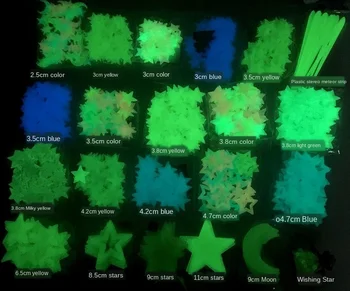 

Taobao Colorful Noctilucent Star Noctilucent Patch/fluorescent Sticker Wall Sticker Various Options