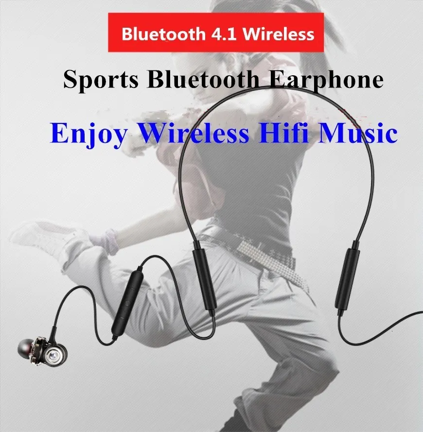 I6 Bluetooth наушники с 3 динамическим приводом HIFI бас наушники спортивные Bluetooth гарнитура стерео беспроводные наушники для смартфона