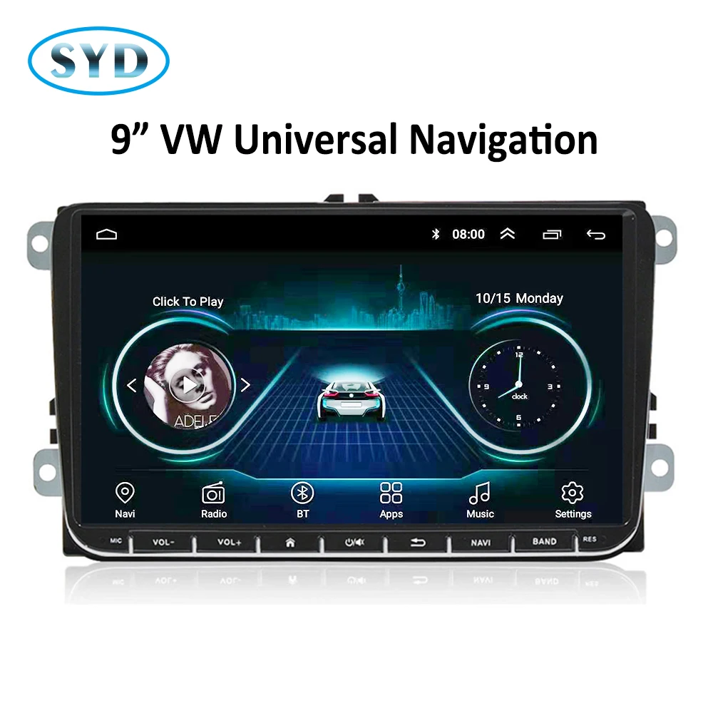 Авто мультимедиа для passat B6 Skoda Octavia golf 5 6 touran polo автомобильный Радио стерео плеер GPS