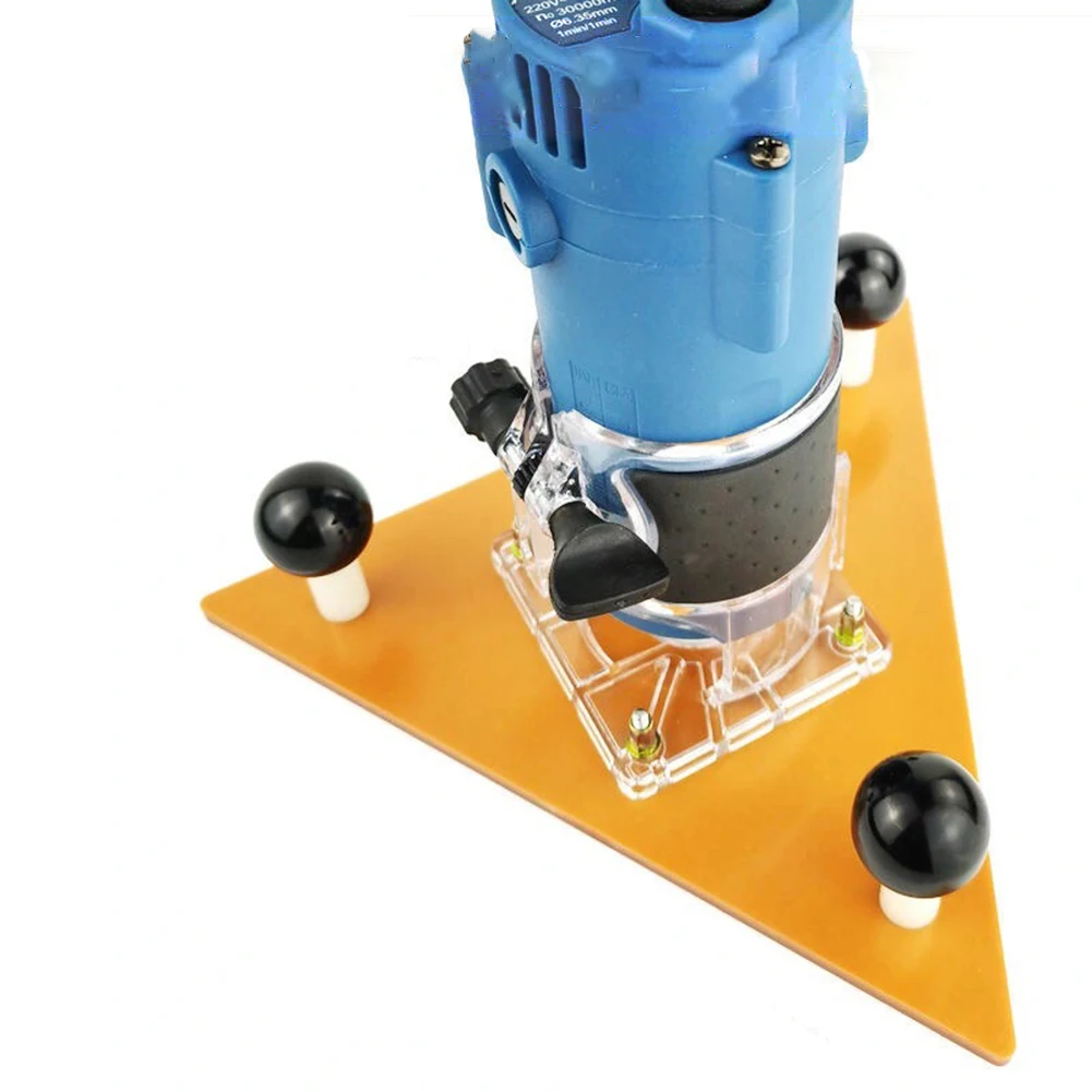 Router Milling Table Trimmer Base For Makita Trimmer Floor Milling Cutter Plate Trimming Machine Accessories 3
