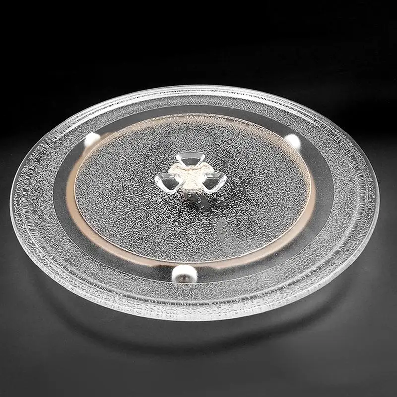 2pcs Microwave Plastic Turntable Plate Support Wheel Ring Turntable Holder For Home Microwave Cooking Accessory