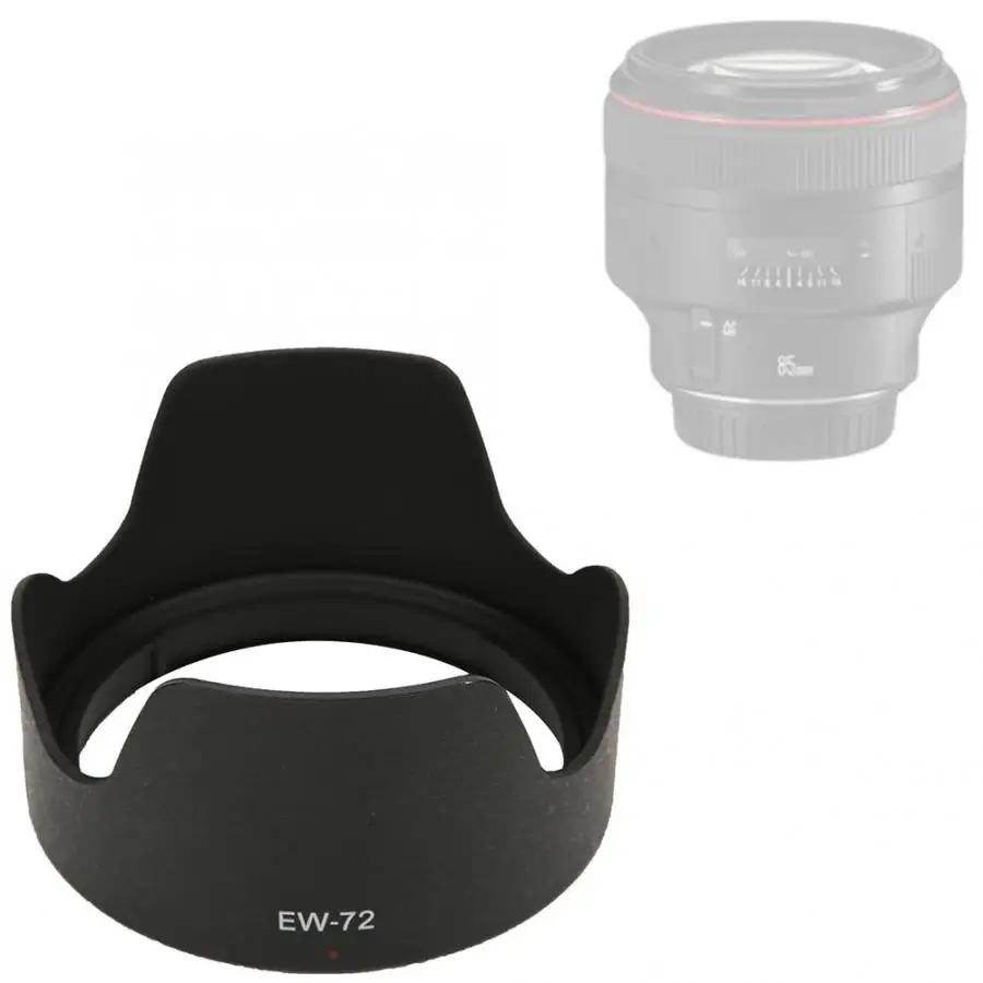 Высокое качество EW-72 пластиковая бленда Замена для Canon EF 35 мм f/2,0 IS USM