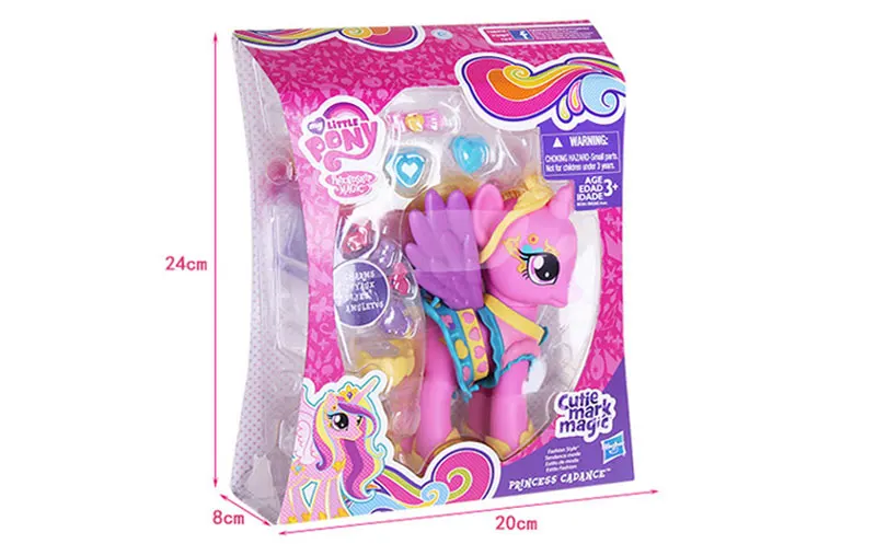 Игрушки My Little Pony friendly Is Magic Princess Cadence Sunset Shimmer ПВХ Коллекционная модель куклы для девочек