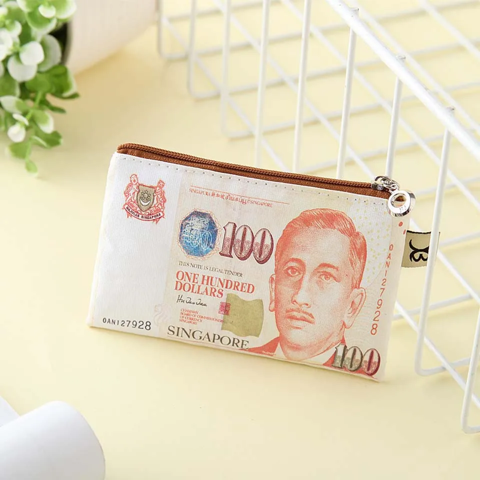 Креативный женский бумажный кошелек для денег мужской холщовый милый кошелек для монет модный Органайзер сумка на молнии клатч детский держатель для карт