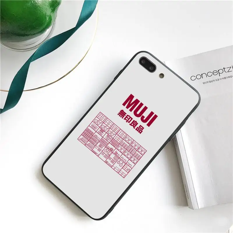 iphone 7 case FHNBLJ Luxury MUJI Japanese Text Letter DIY Luxury Phone Case for iPhone 11 pro XS MAX 8 7 6 6S Plus X 5 5S SE 2020 XR case iphone 8 clear case