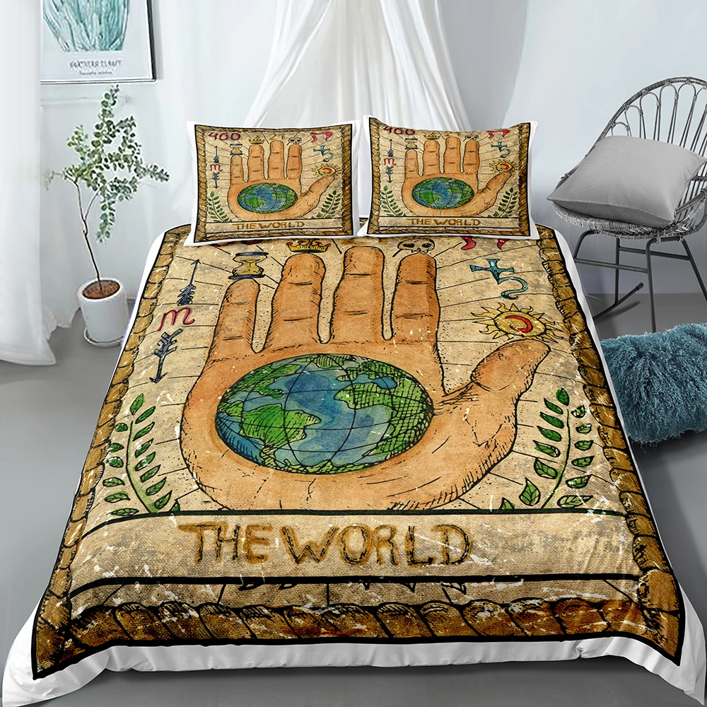 

Yi Chu Xin 3d Print Duvet Cover Set luxury Bedding Set queen size with Pillowcase boho Bedspread comforter set