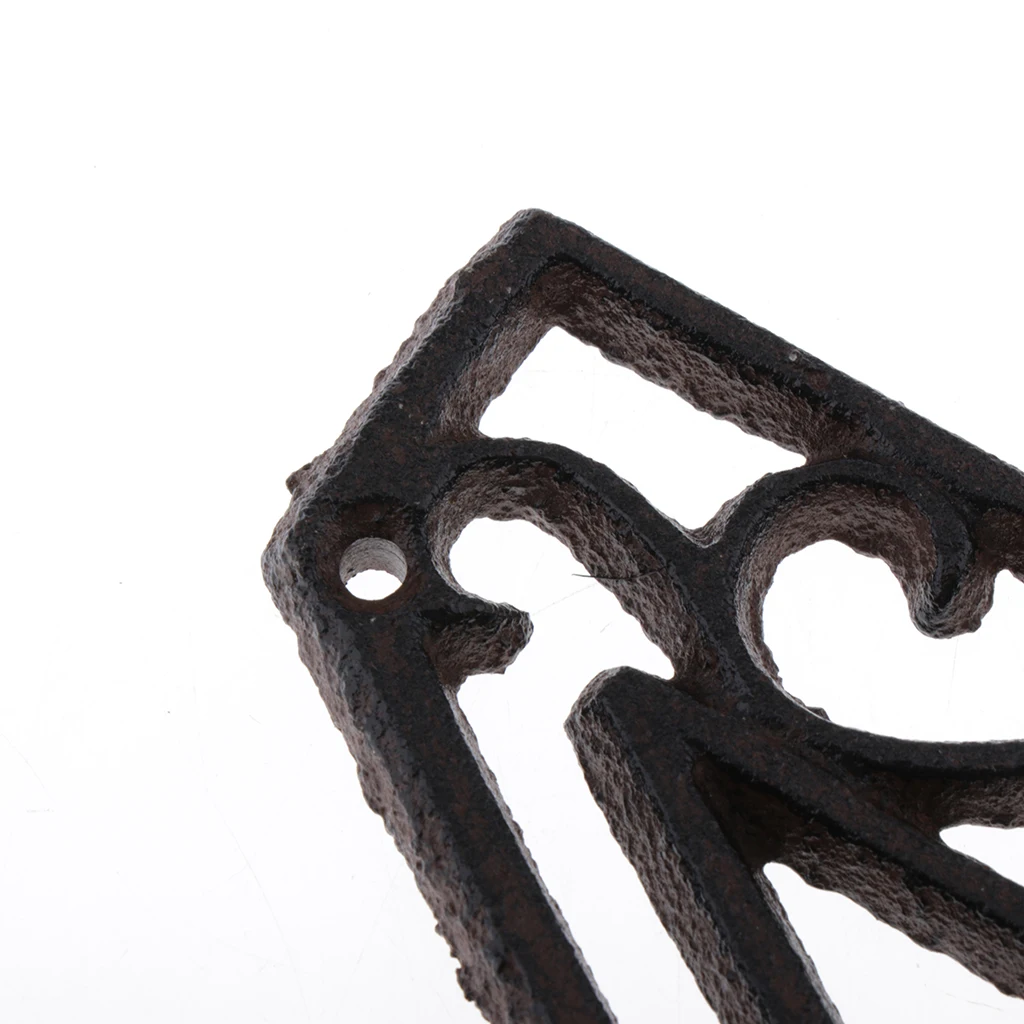 Metal Wrought Iron  Number 0-9, Door House Numbers, Street Address Plaques Numbers for Residence and Mailbox