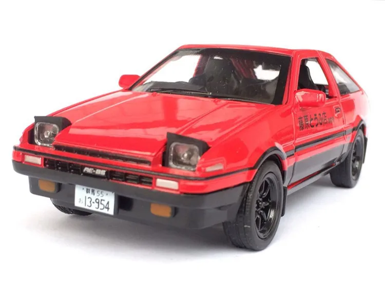 Начальная Модель D модель автомобиля из сплава AE86 модель автомобиля Мальчик Дети воин маленькая игрушечная машинка Модель автомобиля