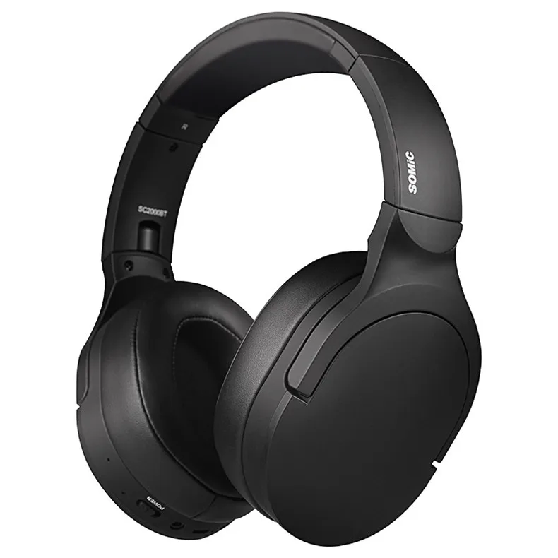 SOMIC SC2000BT беспроводные Bluetooth наушники HiFi стерео Портативная Музыкальная гарнитура для мобильного телефона xiaomi планшет ноутбук