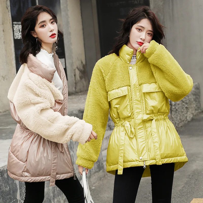 

Waist Hugging Mixed Colors Drawstring Cool Loose-Fit Elegant Versatile by Age Fashion
