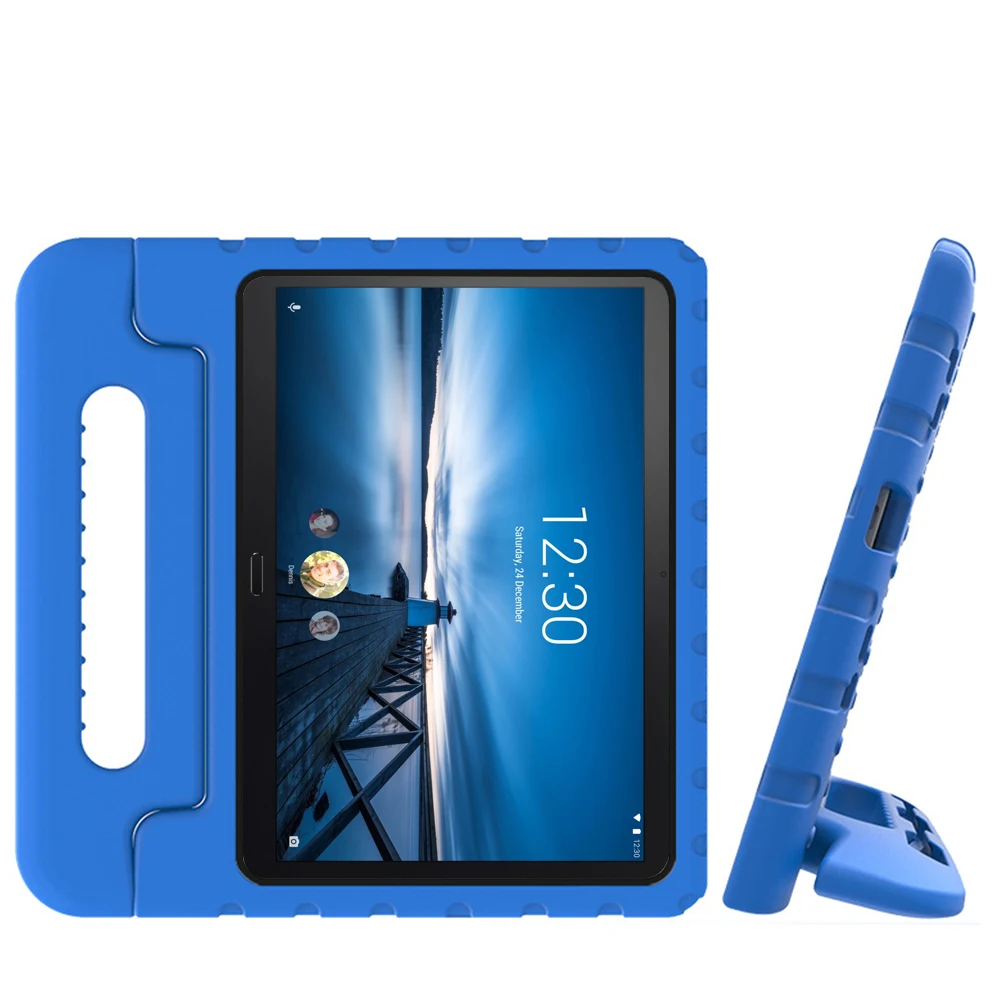 Для lenovo Tab M10 Tab P10 10,1 дюймов X605 чехол для планшета EVA ударопрочный Защитная подставка чехол для планшета с портативной ручкой