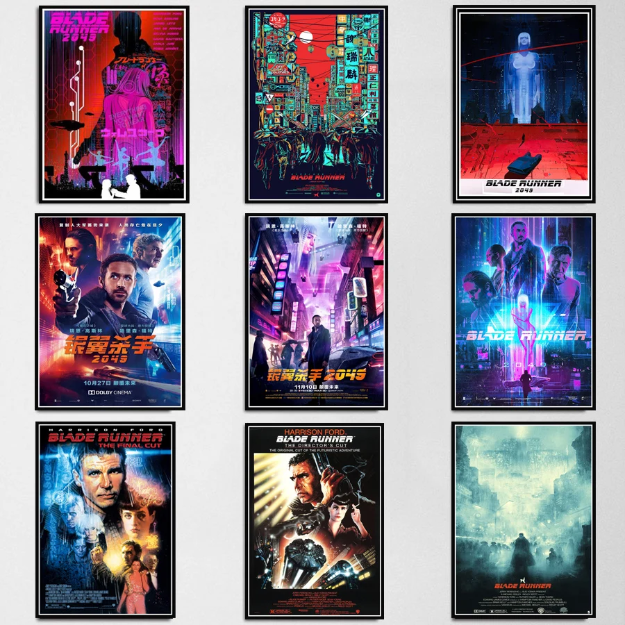 Печать постеров на заказ бегун по лезвию 2049 фильм подарок Современная комическая