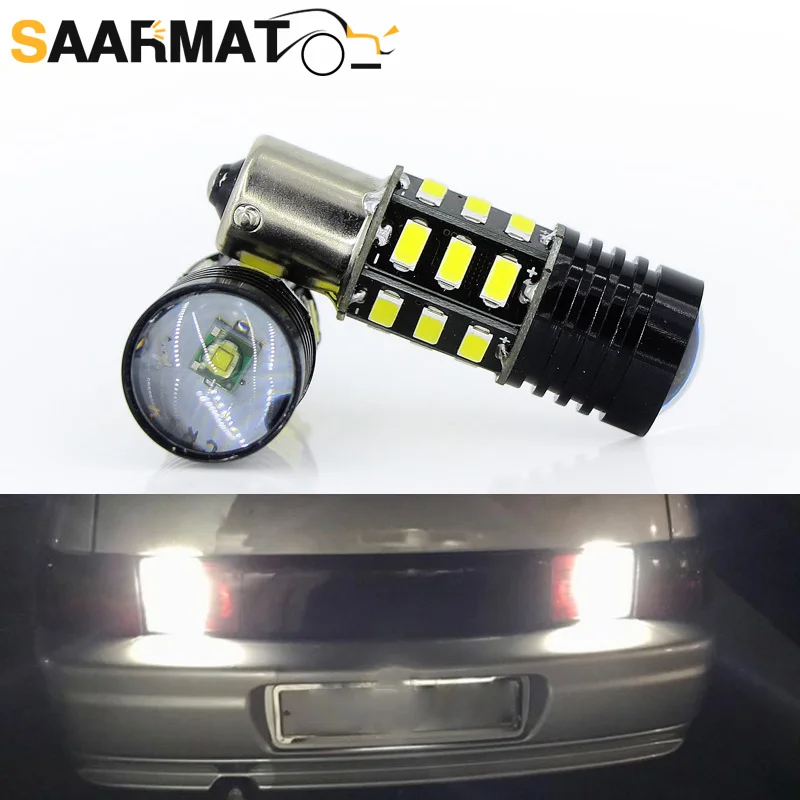 2x1156 Canbus LED Backup Reverse Light Peugeot 206 207 307 308 406 407