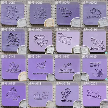 

4cm Handmade Soap Stamp Acrylic Material Homemade Soap Stamper Soap Mold 1PC / 0087-0204