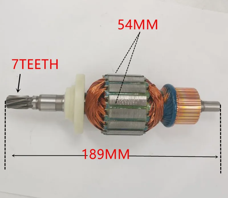 Арматура 220-230V ротора 489251-00 заменить для Dewalt D25700K D25701K D25711K D25712K D25713K D25721K D25722K