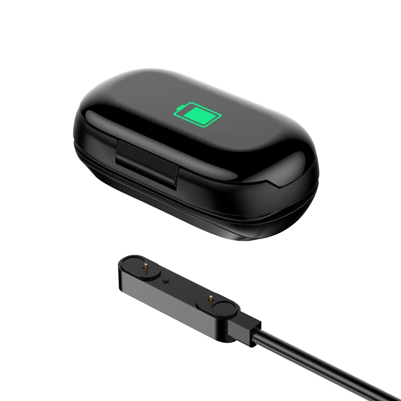 JQAIQ Wireless Bluetooth Earphone and Smart Wristband with Heart Rate Monitor Stereo Earbud Long Time Standby Sport Smart Band