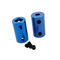 Micro-Motor Coupling D14L25 5*5 5*6 5*8 6*8 8*8 Shaft Connect CNC Aluminium Alloy 3D Printer Coupler 1