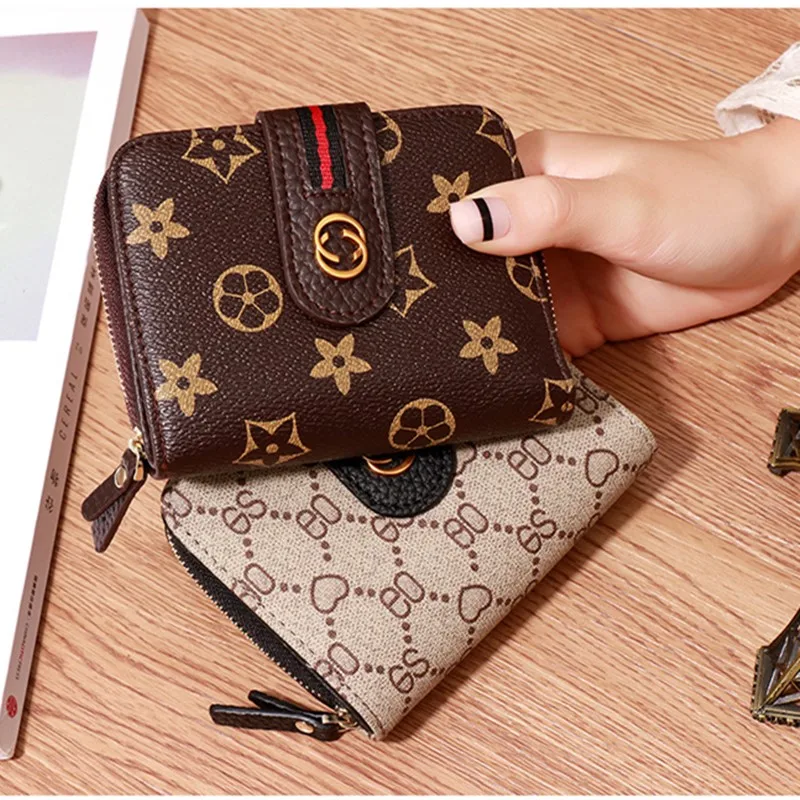 Baellerry, мягBaellerry Soft PU Орган Бумажнкий кошелек из искусственной кожи для женщин, маленький держатель для карт, ID, клатч на молнии, карман на застежке, Женский кошелек, мини кошелек для монет, женские кошельки