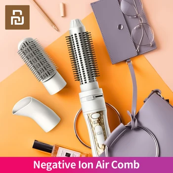 

Xiaomi Wellskins 4 in 1 Negative Ion Air Comb Kit Brush For Hair Style Hair Dryer Dry Straighten Curl