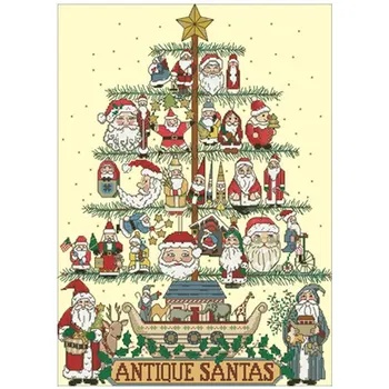 

Old christmas tree patterns Counted Cross Stitch 11CT 14CT 18CT DIY Cross Stitch Kits Embroidery Needlework Sets home decor