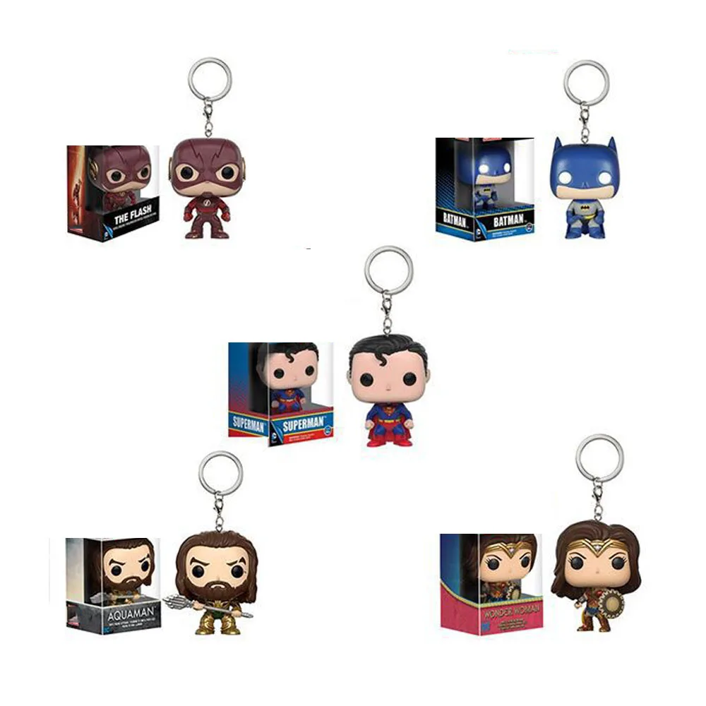 Экшн-фигурки Marvel Мстители Капитан Америка Бэтмен вспышка Карманный Брелок