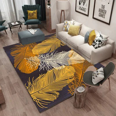 Современный прямоугольный домашний коврик на заказ, ковер для гостиной, спальни, кухни - Цвет: 02