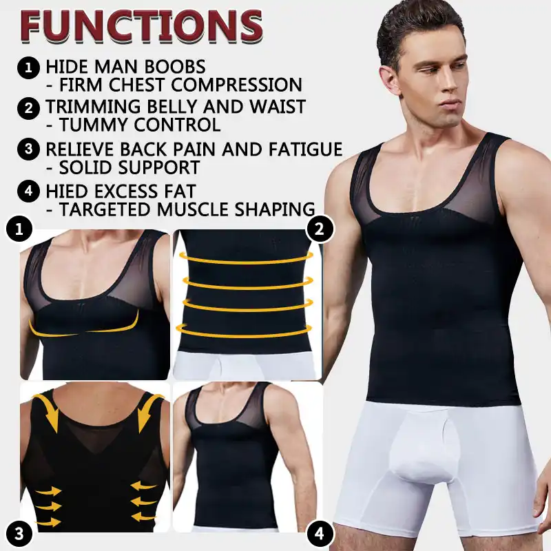 compression shirt to hide fat