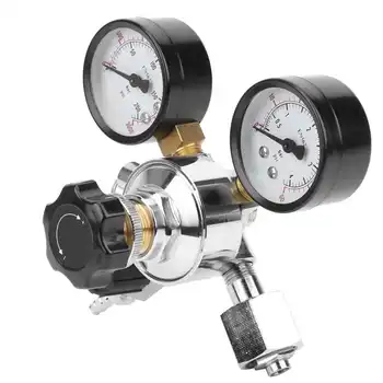 

CO2 Pressure Regulator CO2 Regulator Gauge Valve EU Plug for Brewer Home