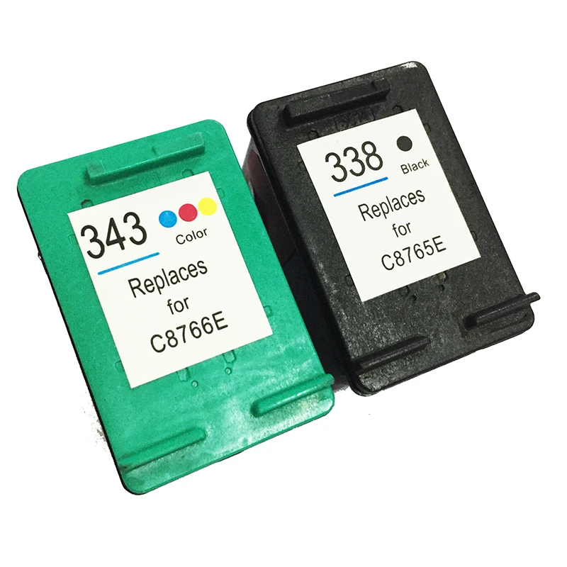 Einkshop cartucho de tinta Compatible con HP 343 338, para hp Deskjet 5740,  6520, 6540, 6840, Photosmart C3100, C3110, C3150, C3180, 338, 343|ink  cartridge|compatible ink cartridgeink cartridge for hp - AliExpress