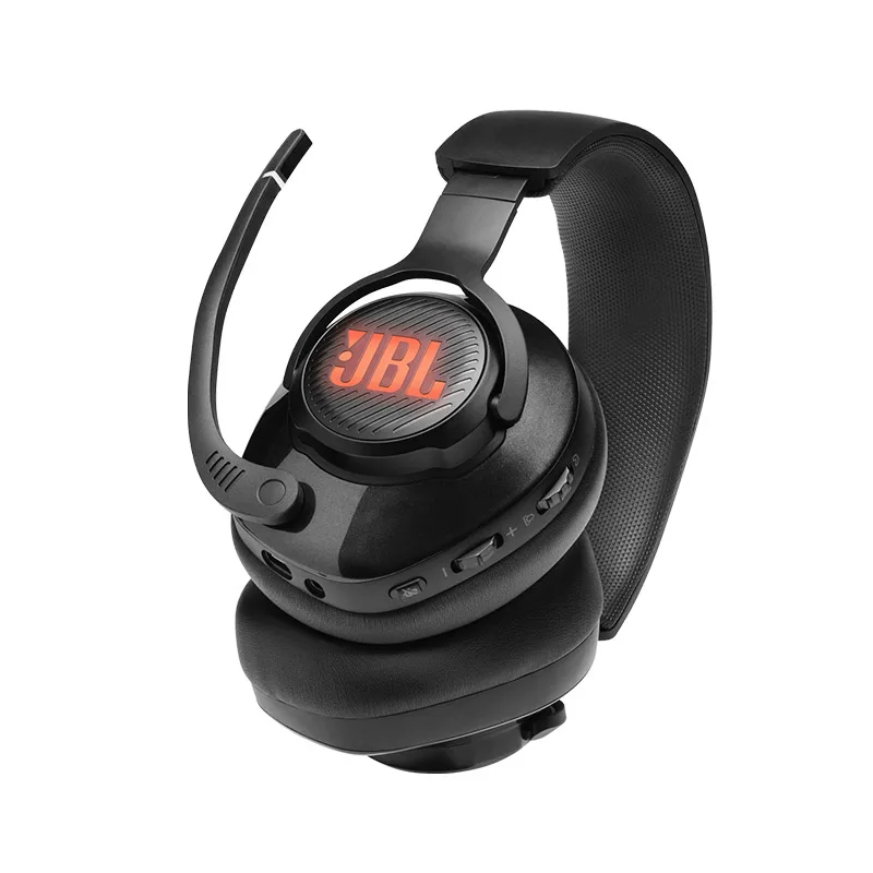 Original JBL Quantum 400 Wired Headsets Gamer With Mic LED Light 3 5mm Portable Audio Stereo Bass Headsets For PC Xbox PS4 PSP