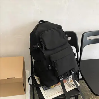 

Korean-style Backpack Female High School College Student Casual Backpack Oxford Cloth Workwear Travel Mass School Bag Male