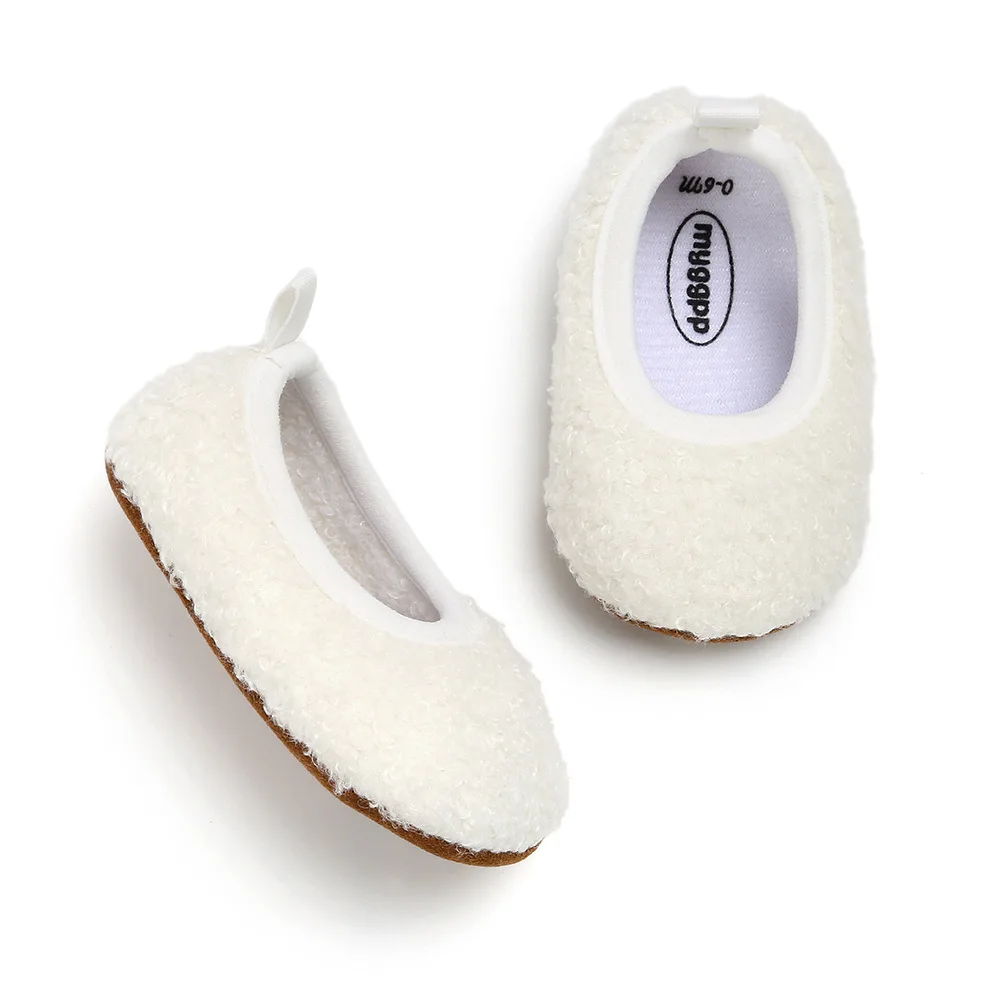 Newborn Baby First Walkers Shoes Novelty Toddler Kids Baby Boy Girl Slipper Boots Shoes Soft Soled Crib Warm Anti Slip Shoes