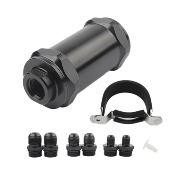 

Car Modification Universal 54Mm An6 Gasoline Filter With Stainless Steel Bracket