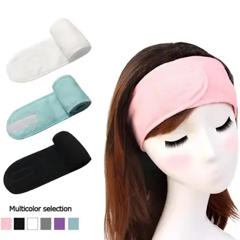 

Adjustable Hairbow Cross Headband For Face Wash Bath Hairband Make Mask For Women Cosmetic Tool Face Hair Band Up Accessori C6D4