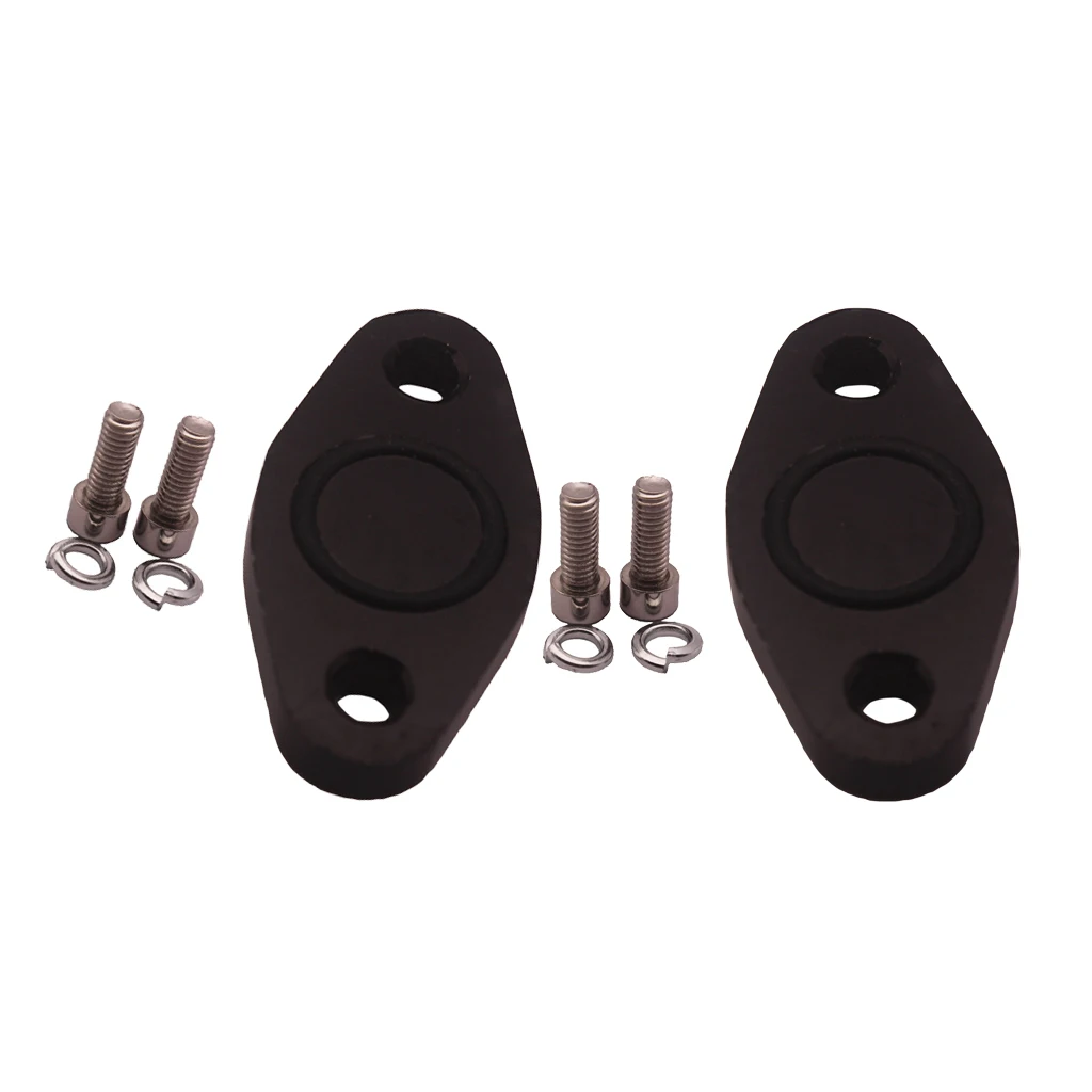 2x Block Off Plate with O Ring and Two Bolts for SAI VW Audi 1.8T