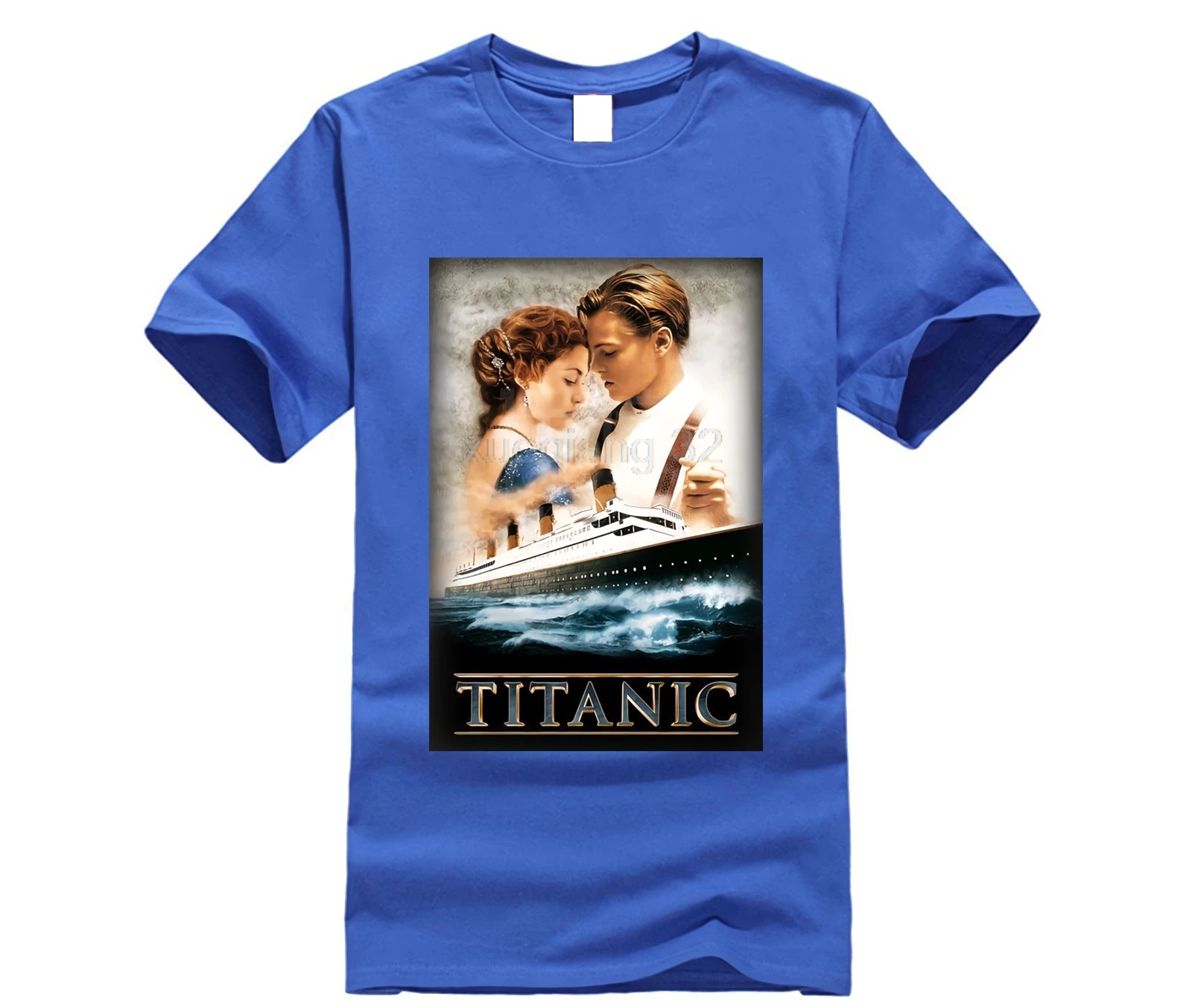 Vintage 1996 Titanic Movie Promo Black T Shirt Leonardo DiCaprio sz S 2XL Cool Summer Tees футболка|Футболки| |