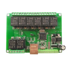 Ethernet Relais Netwerk Wifi Schakelaar Modbus Mqtt Tcp Udp Web Http Schema Taak Kan RS485 Coap Domoticz Timer Module