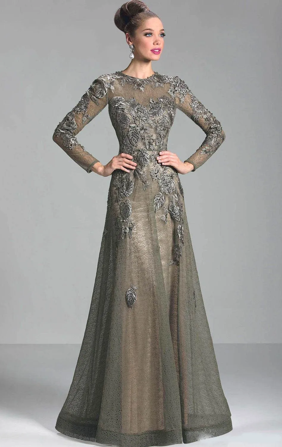 Elegant 2019 Moeder Van De Bruid Jurken A-lijn Lange Mouwen Tule Kant Plus Size Bruidegom Lange Moeder Jurken Voor Bruiloft Elegant 2019 Moeder Van De Bruid Jurken A-lijn Lange Mouwen Tule Kant Plus Size Bruidegom Lange Moeder Jurken Voor Bruiloft