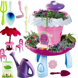Ensemble de fleurs à Spray magique pour enfants, jouet éducatif pour garçons et filles, maison de jeu 