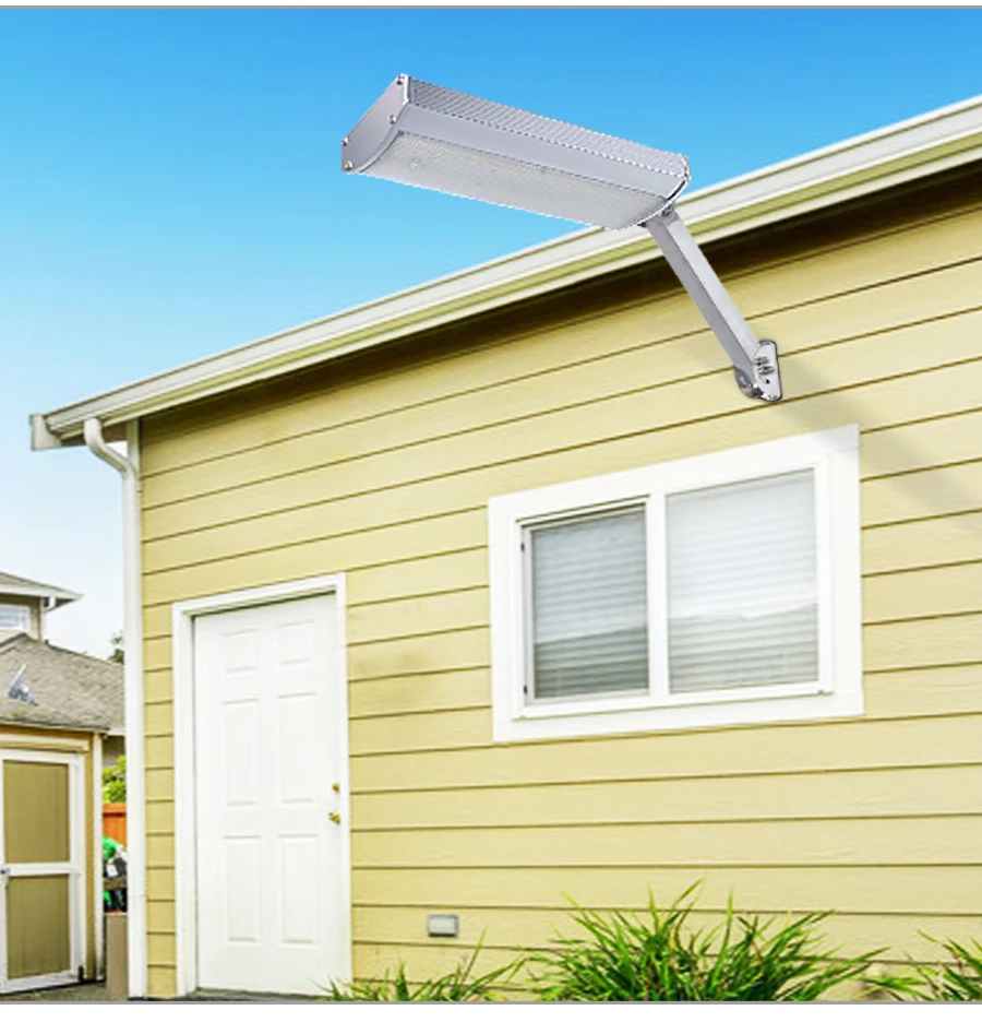 Escudo da Liga de Alumínio Lâmpada de Iluminação de Segurança ao ar Solar à Prova Água com 4 Rotable Levou Solar Super Brilhante Livre d' Modos 48 Luz 10 Iluminação De Segurança Ao Ar Livre Solar À Prova D' Água Com 4 Modos