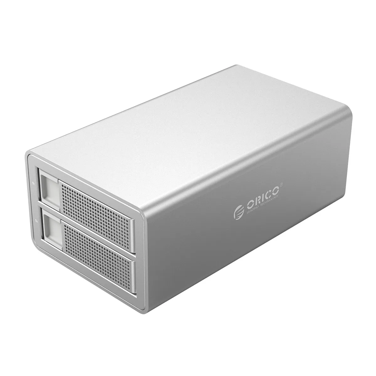 ORICO 3,5 ''док-станция для жесткого диска 2Bay USB3.0 to SATA с RAID жестким диском корпус алюминиевый корпус для жесткого диска 32 ТБ емкость чехол для жесткого диска