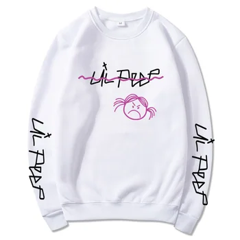 

Lil Peep Sweatshirts Fashion Loose Unisex Hoodies Sweatshirt Harajuku Long Sleeve Cotton Oversized Streetwear Hoodies Lil Peep