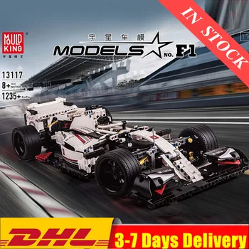 

IN Stock MOULD KING MOC 13117 Technic City F1 Racing Car The 24 Hours Race Car Model Building Blocks Bricks Toy