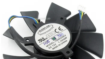 

Free shipping For Everflow TB9025BU DC 12V 1.10A 94 mm Dia. 40mm c.t.c 4-Wire Server Frameless Cooler Fan