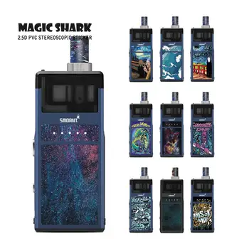 

Magic Shark Game of Thrones Funny Painting Star Sky Skull Cover Case Film Skin Sticker for Smoant Pasito No Fade