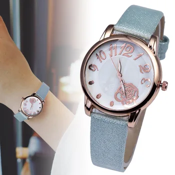 

2019 New Relogio Feminino Fashion Charming Elegant Women Casual Quartz Watches Round Dial Leather Strap Ladies Watches