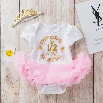 

Baby Girl Princess Dress New Born Infant Toddler Girls Outfit Set Pink Cartoon Tutu Dresses Birthday Party Costume 1 2 Year Old